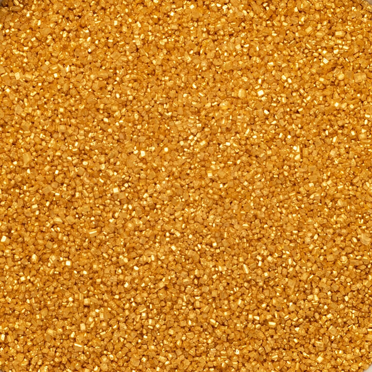 Ac Food Crafting Bulk Pearlized Sanding Sugar Sprinkles 50Lb-40 Mesh Gold
