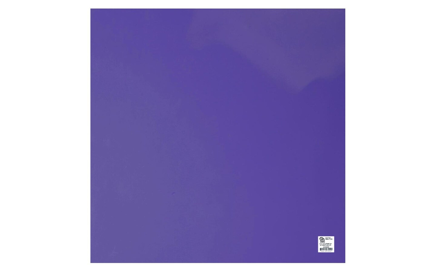 Vinyl 12x12 Sheet Iron On Matte 12pc Purple UPC