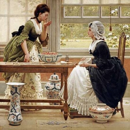 Pot-Pourri Poster Print by George Dunlop Leslie - Item # VARPDX266765