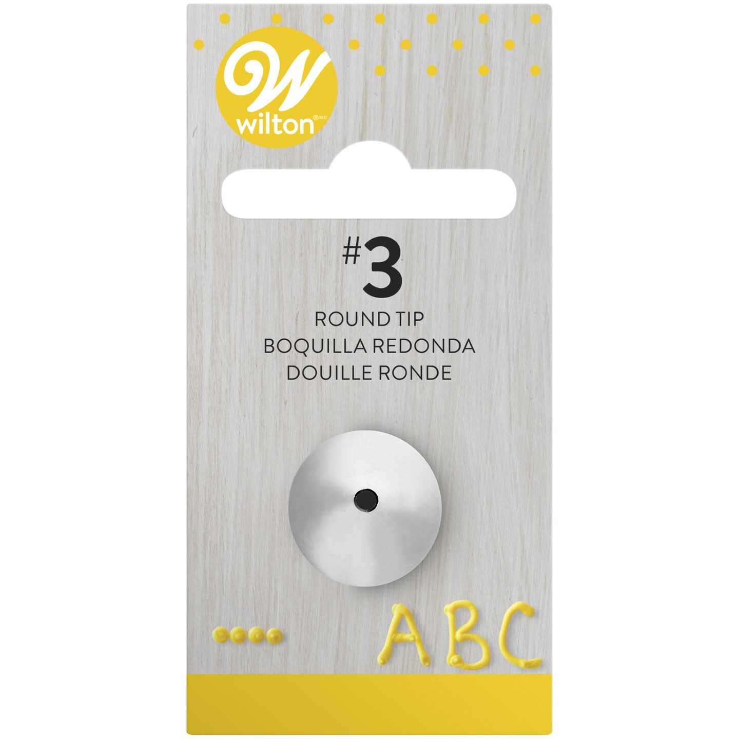 Wilton Decorating Tip-#3 Round