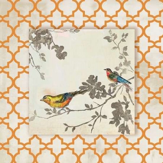 Audubon Tile IV - Mini Poster Print by Asia Jensen