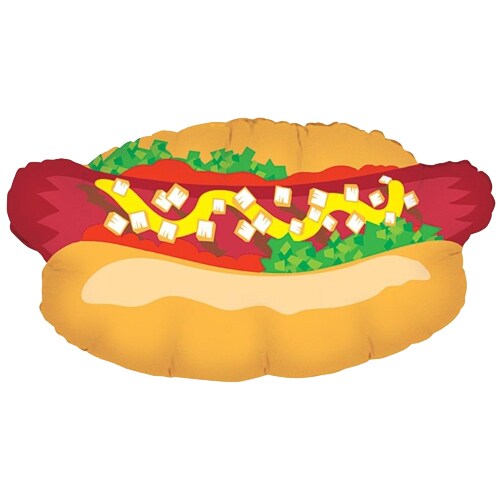 32-Inch Hotdog Shaped Balloon