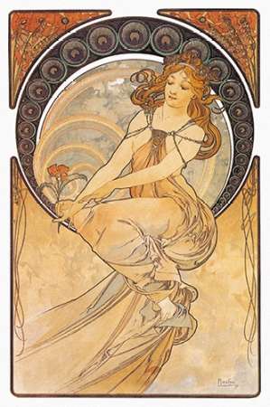 Painting Poster Print by Alphonse Mucha - Item # VARPDX342245