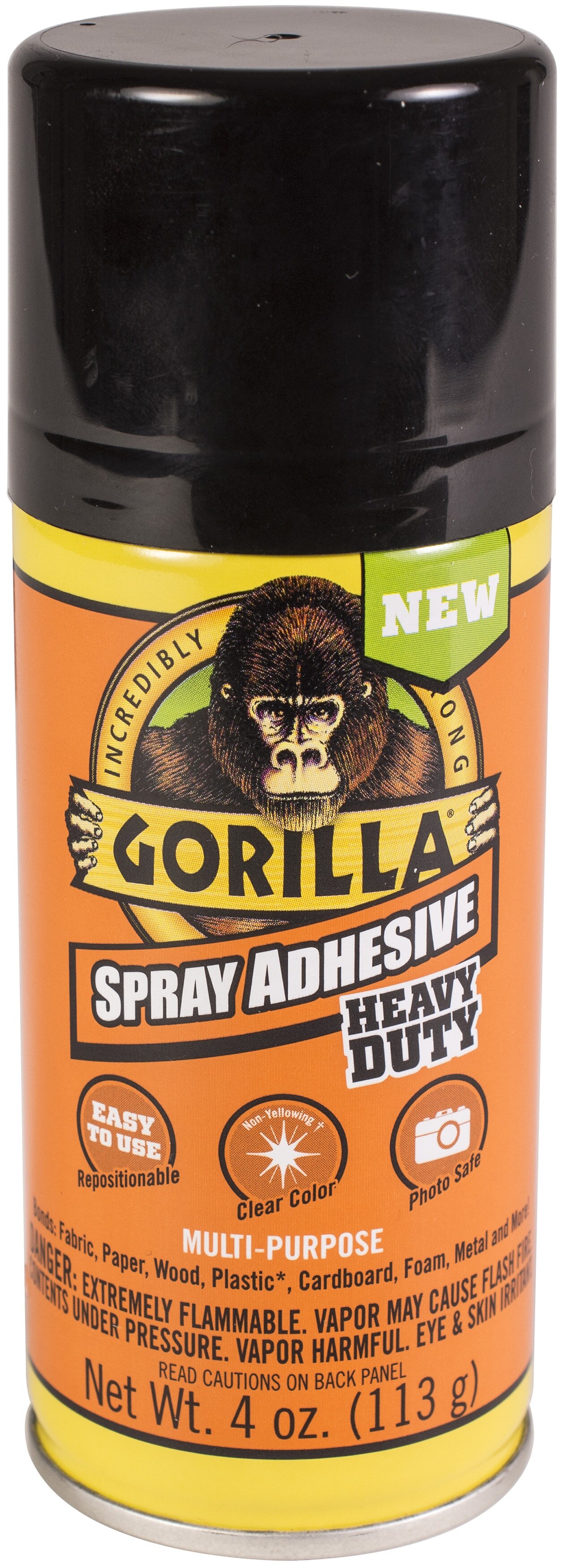 Gorilla Glue Adhesive Spray, 1 Each, 4 fl. oz., <30% mist spray adhesive  
