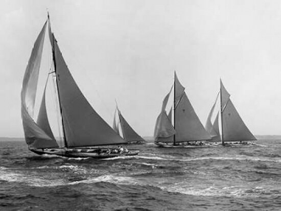 Sloops at Sail 1915 Poster Print by Edwin Levick - Item # VARPDX3LE620