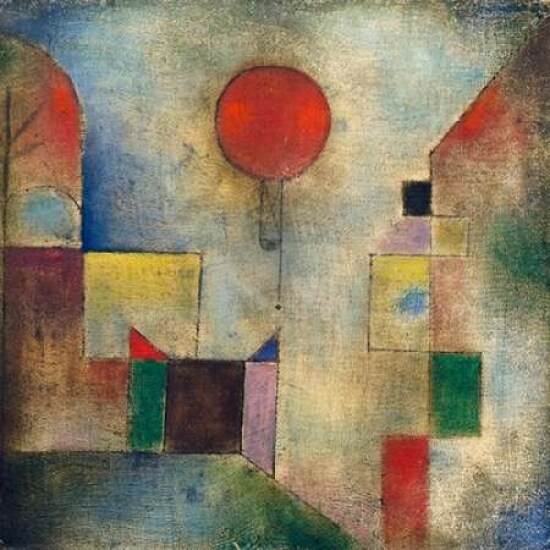 Red balloon Poster Print by  Paul Klee - Item # VARPDX1PK3078
