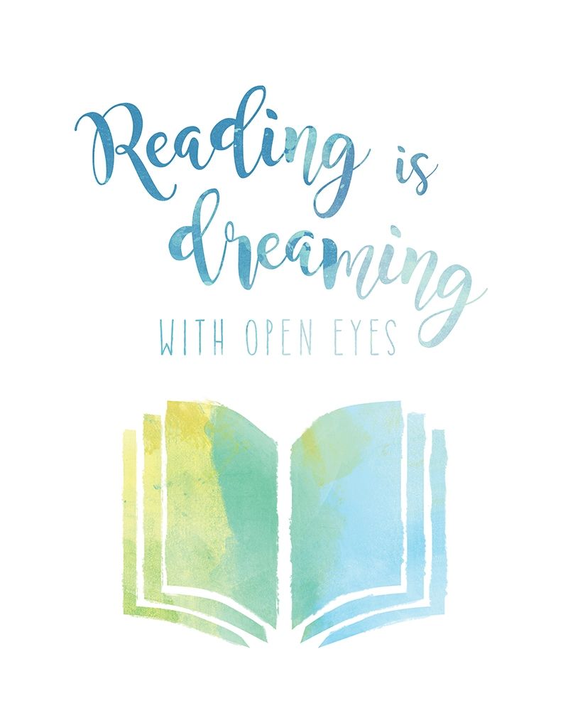 Reading Is Dreaming Poster Print by Amanda Murray - Item # VARPDX19076