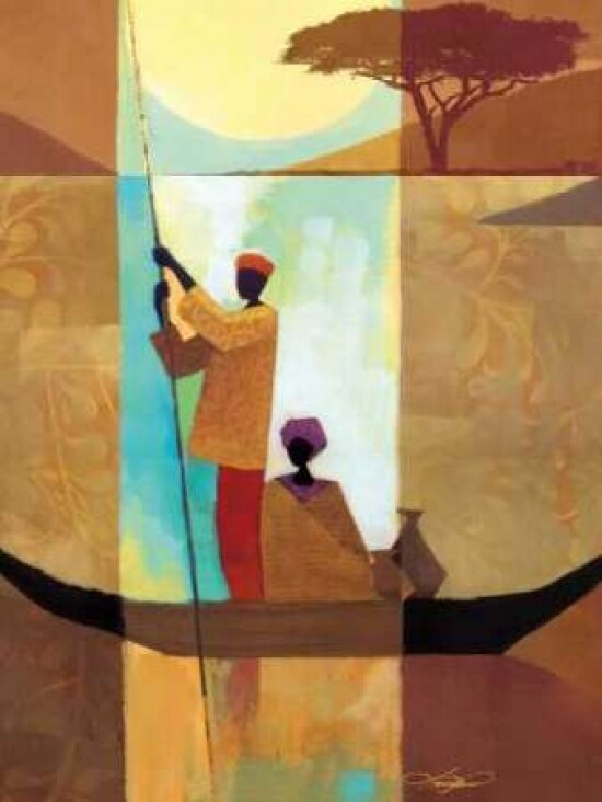 On the River II Poster Print by Keith Mallett - Item # VARPDX16150