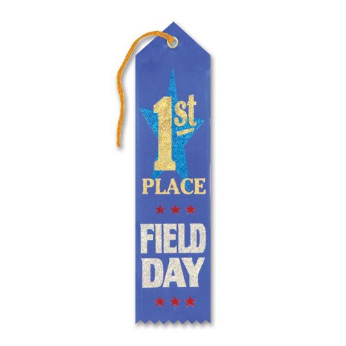 1st Place Field Day Award Ribbon