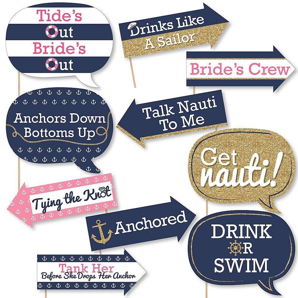 Nautical photo discount booth props