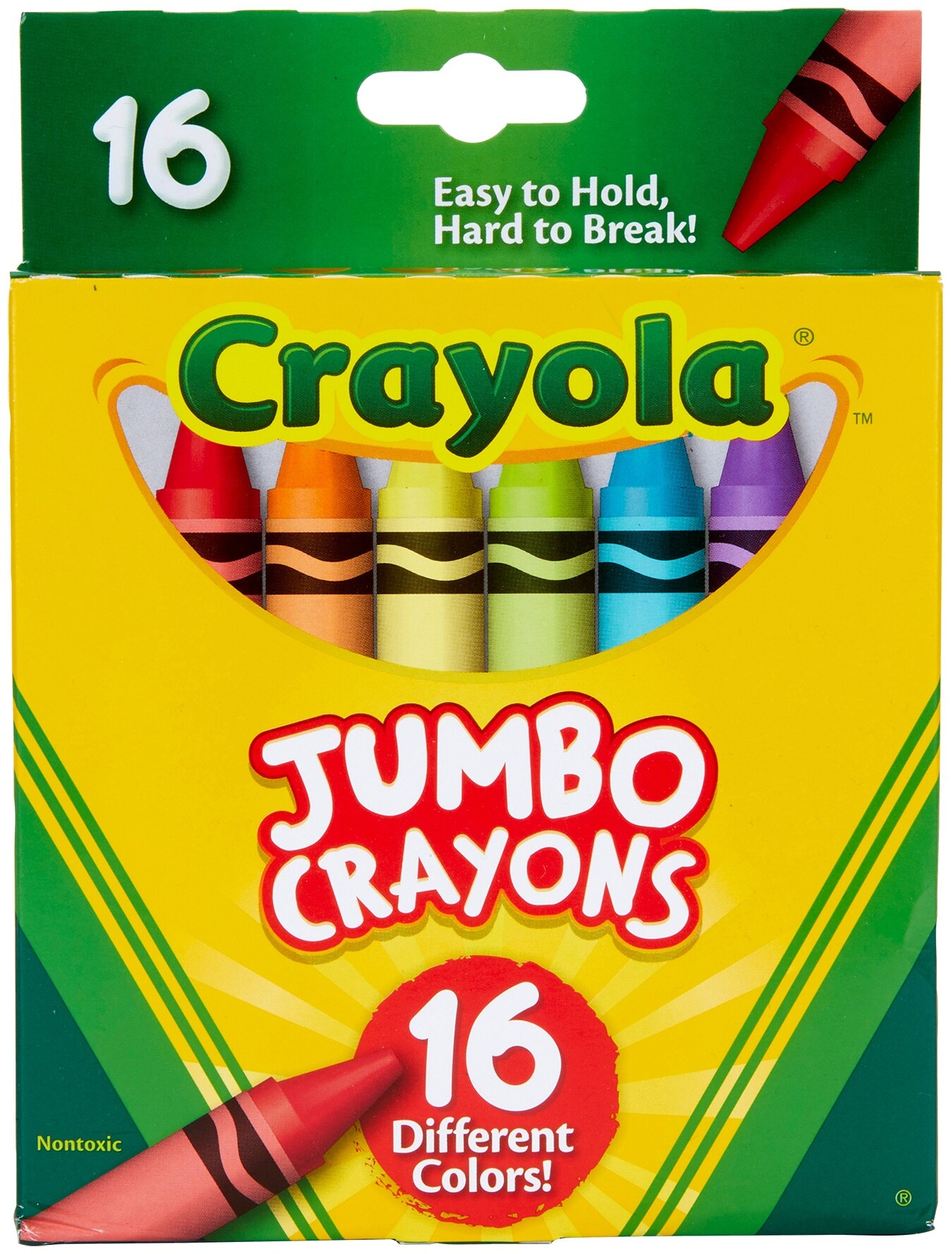 Crayola Jumbo Crayons-16/Pkg