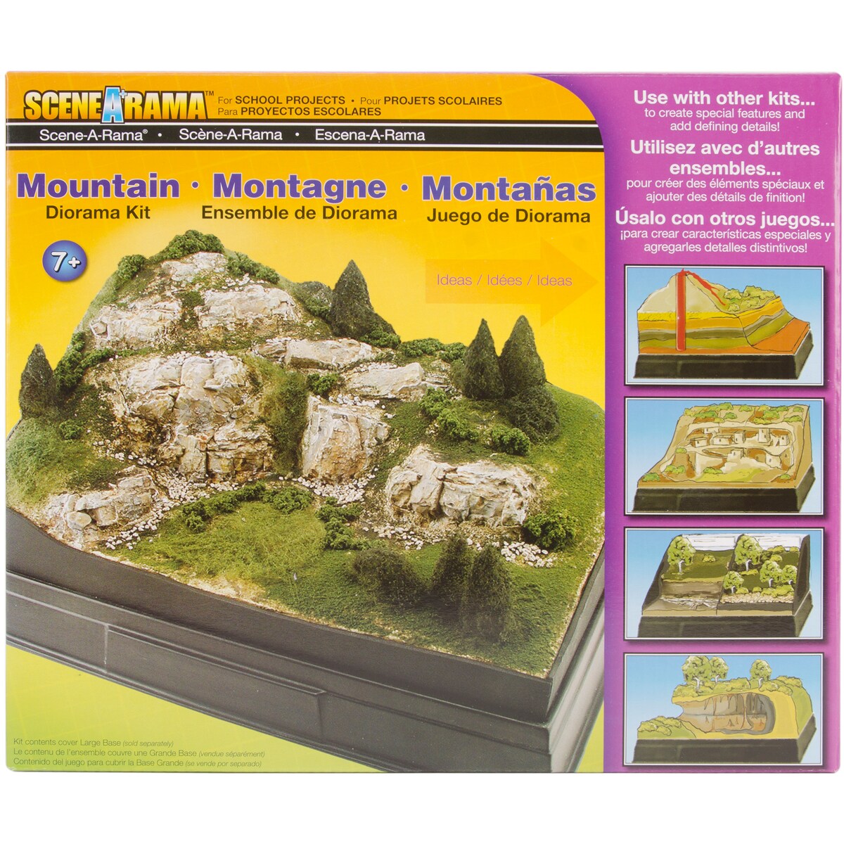 SceneARama Diorama Kit-Mountain