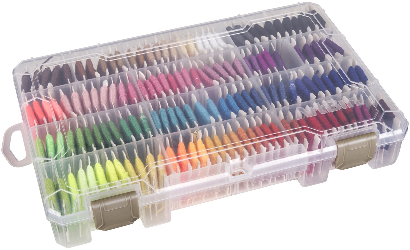 ArtBin Floss Finder With Dividers-10.75"X7.375"X1.75" Translucent