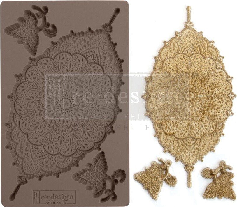 Prima Marketing Re-Design Mould 5&#x22;X8&#x22;X8mm-Morocco Emblem