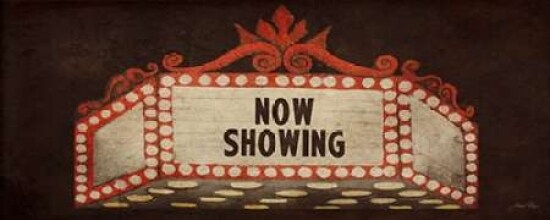 Now Showing Marquee Poster Print by Gina Ritter - Item # VARPDX9971L