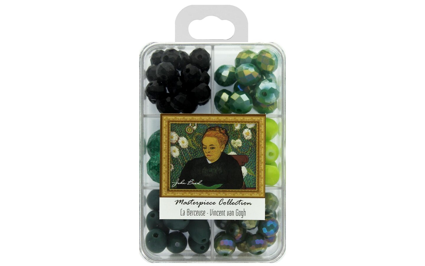 John Bead Masterpiece Glass Bead Box La Berceuse