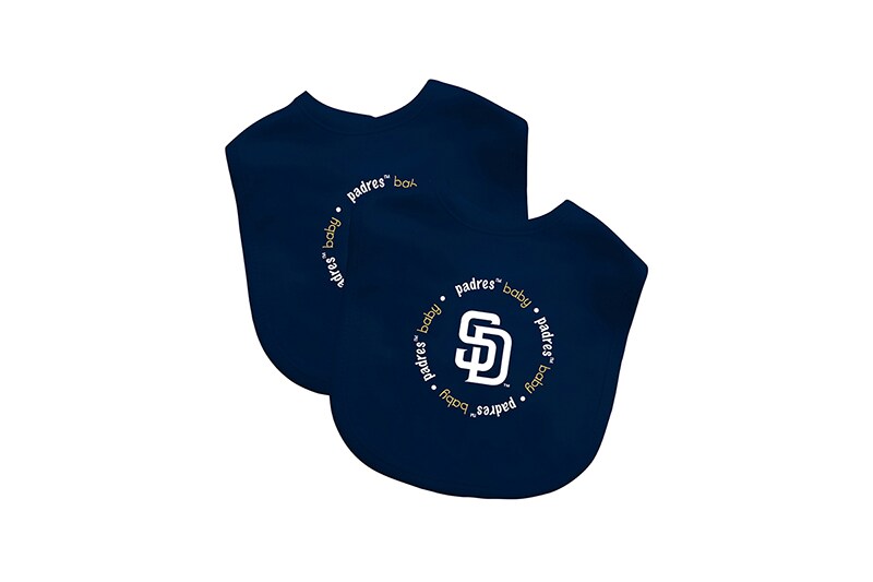 Baby Fanatic Officially Licensed Unisex Baby Bibs 2 Pack - MLB San