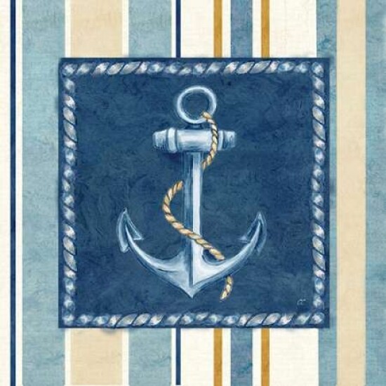 Nautical Stripe III Poster Print by Cynthia Coulter - Item # VARPDXRB7826CC