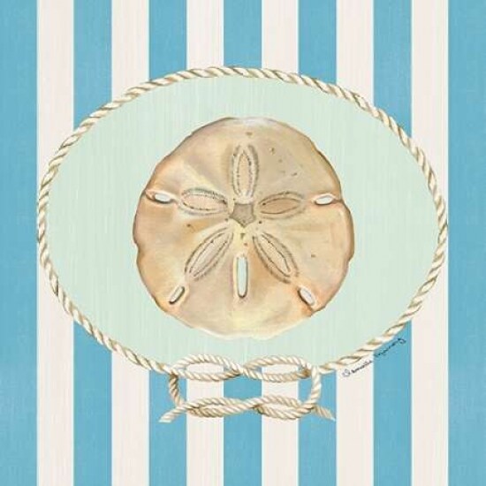 Nautical and Nice Sand Dollar Poster Print by  Danielle Murray - Item # VARPDX584MUR1078
