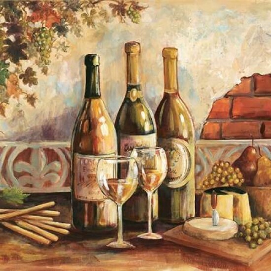 Bountiful Wine Sq I Poster Print by Gregory Gorham - Item # VARPDXGOR458