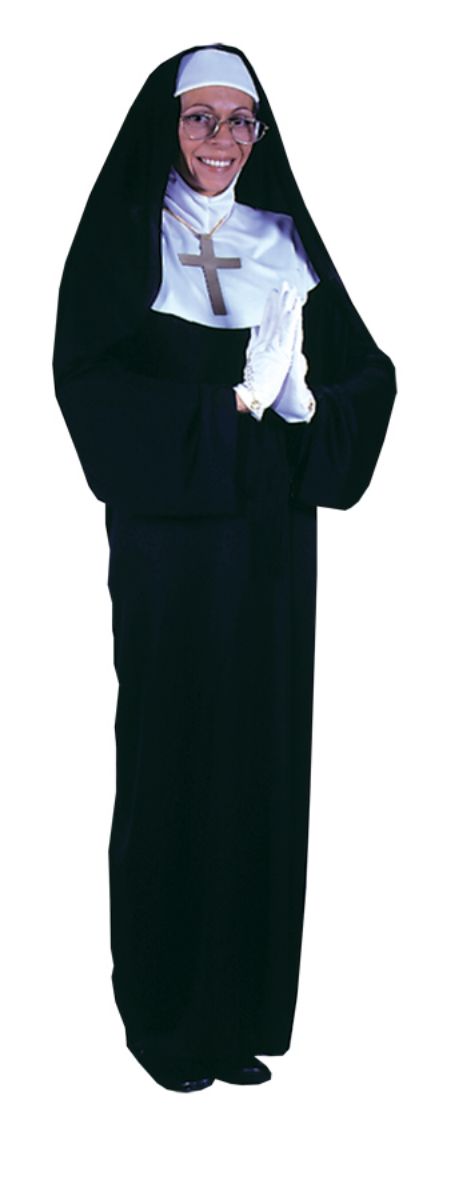 The Costume Center Black and White Mother Superior Nun Women Adult Halloween Costume - Standard