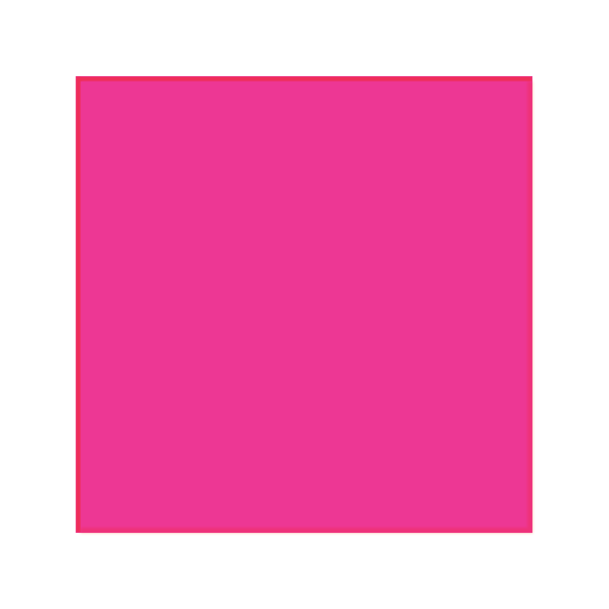Fluorescent Red-Orange Cast Acrylic Gloss 1/8&#x22; (5&#x22; x 10&#x22;)