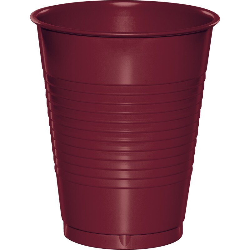 Red Party Cups Disposable Plastic