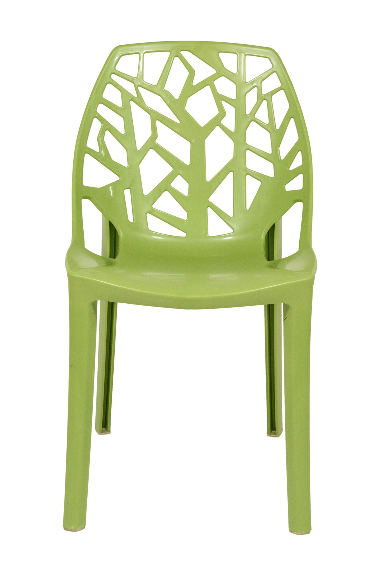 LeisureMod Modern Cornelia Dining Chair, Set of 2