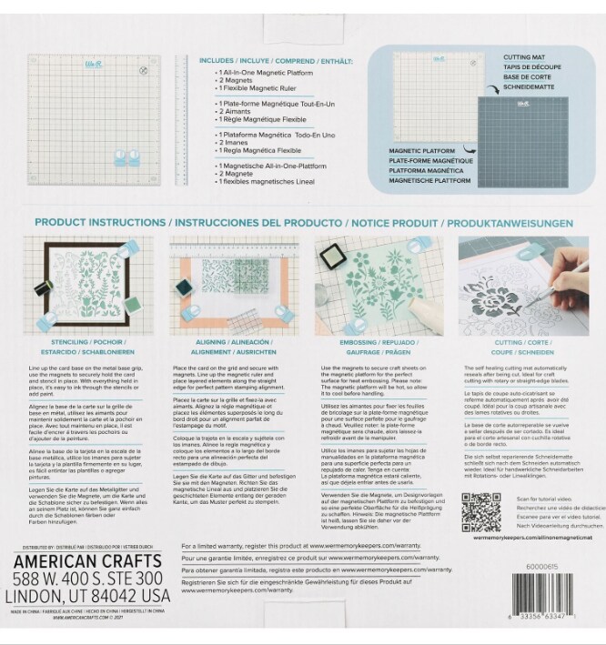 We R Memory Keepers All-In-One Magnetic Platform 60000615 by American Crafts