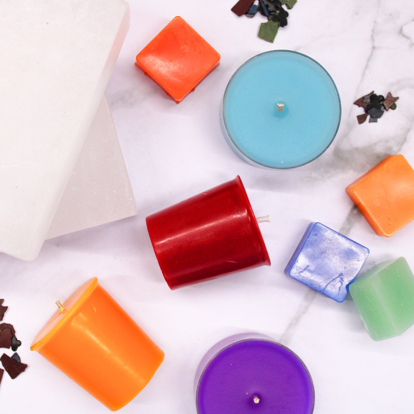 Pillar/Votive Candle Wax blend, 5 lb powder. great for use with molds