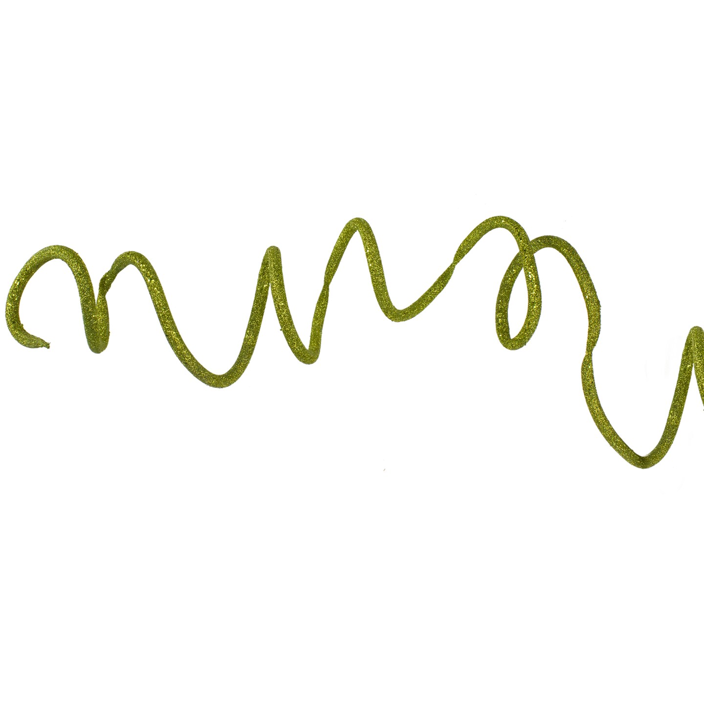 Napco 11&#x27; Glittered Olive Green Rope Garland