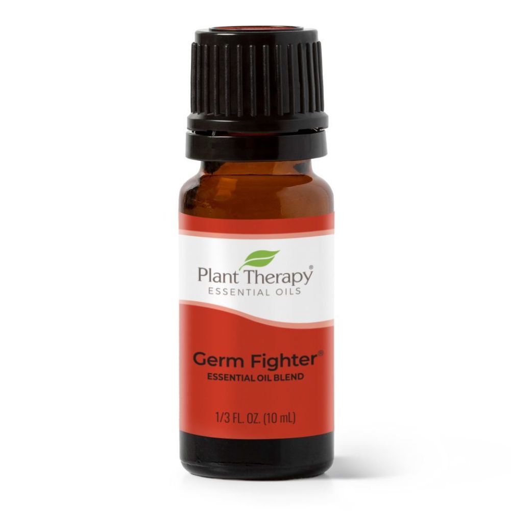 Plant Therapy - Germ Fighter Essential Oil Blend - 100% Pure, Undiluted, Therapeutic Grade, 10 mL
