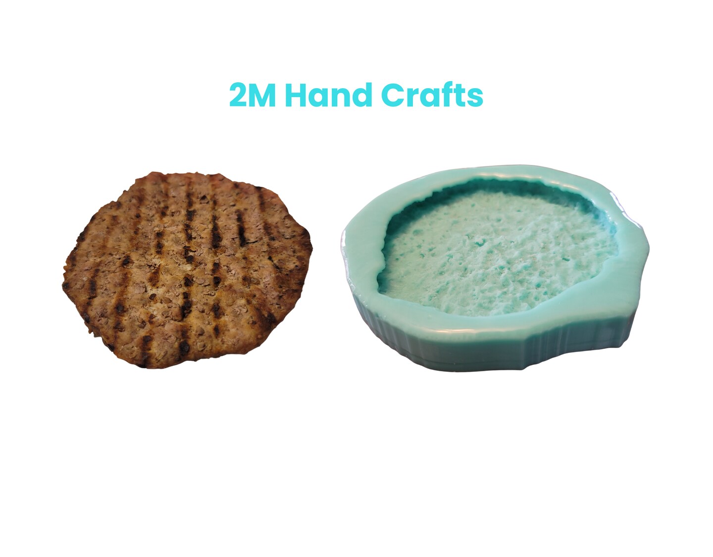 Deconstructed Burger Silicone 5 Mold Combo | Realistic Food Shape For Soap Embeds | Candle Embeds | Wax Melts Silicone Mold| Not Food Grade