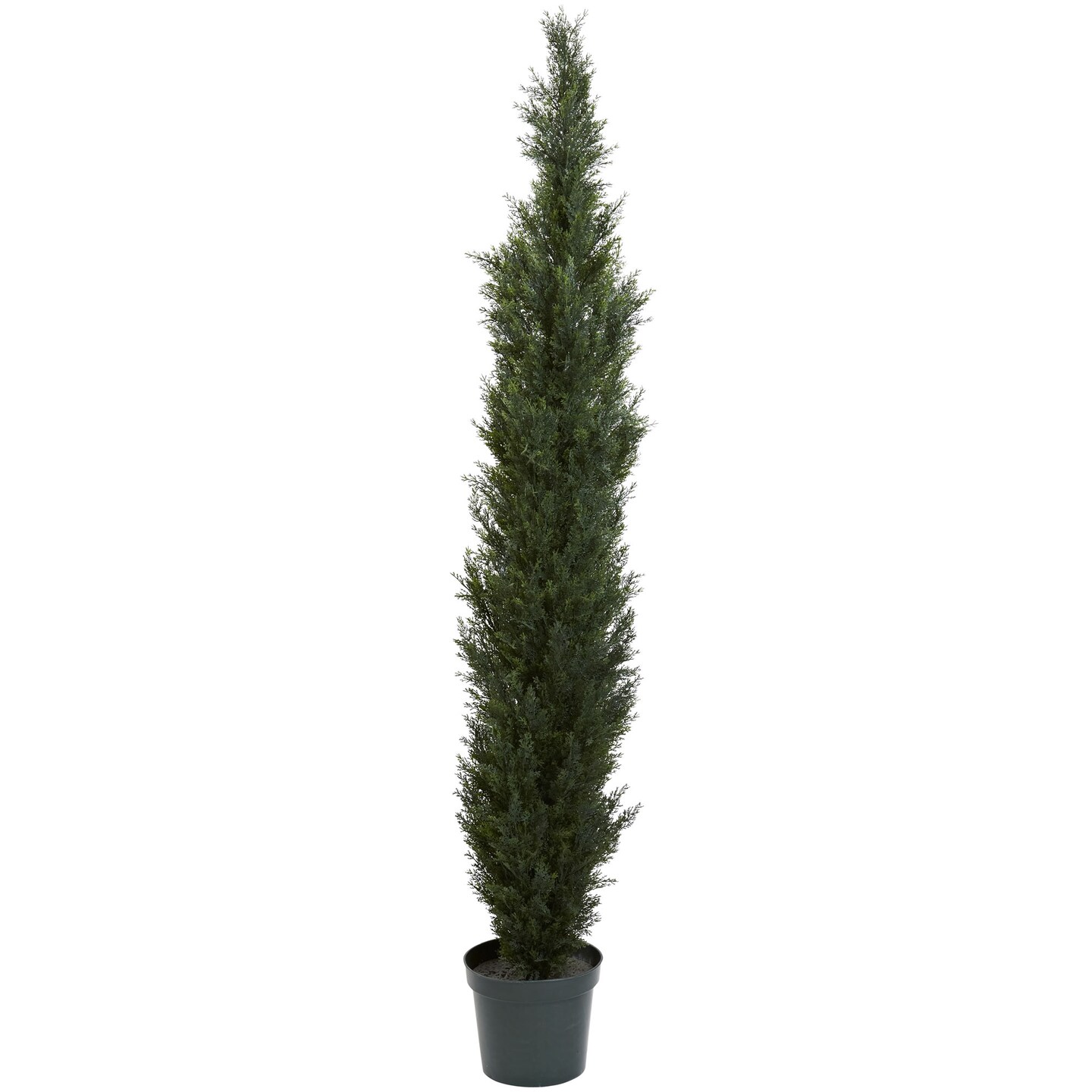 Nearly Natural 7&#x27; Two Tone Mini Cedar Pine Artificial Potted Tree