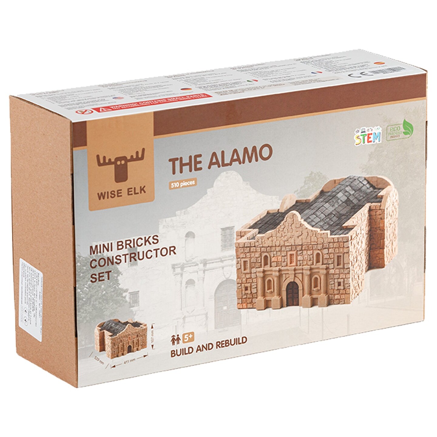 Mini Bricks Construction Set - Alamo