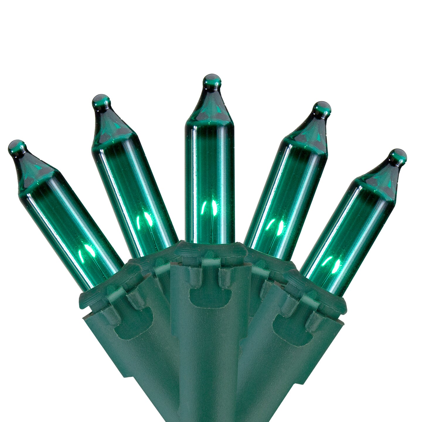 Northlight 100ct Teal Green Mini Christmas Lights - 35&#x27; Green Wire