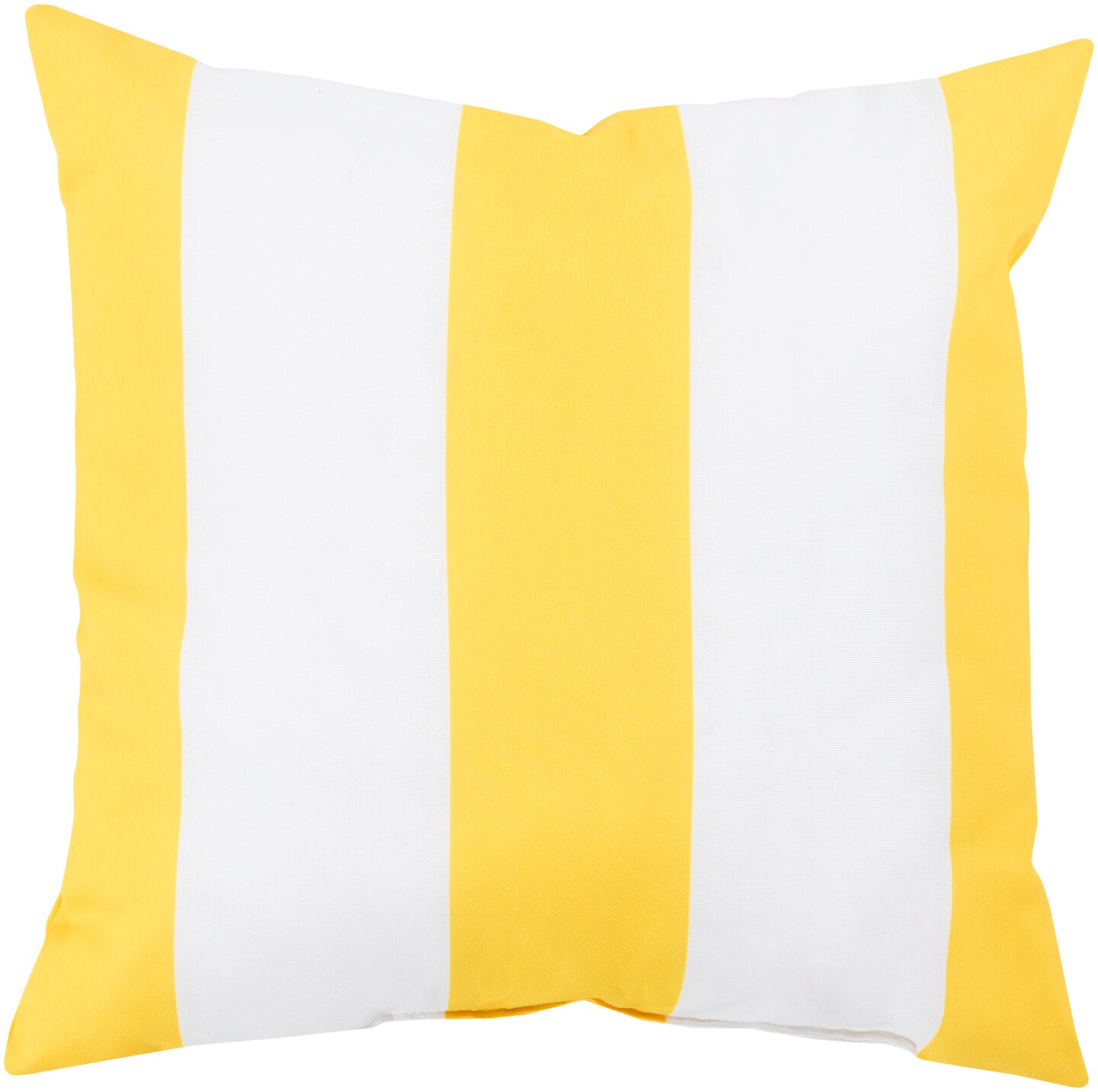 Ivory Striped Square Pillow