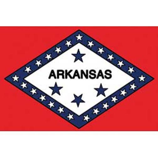 Arkansas Flag On Stick 4&#x22; x 6&#x22;