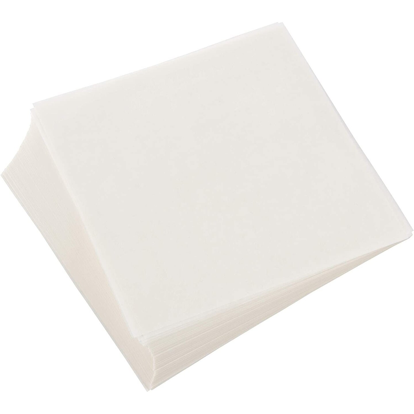 500-Pack Wax Paper Sheets, Pre-Cut Square Food Liners (6 In, White)