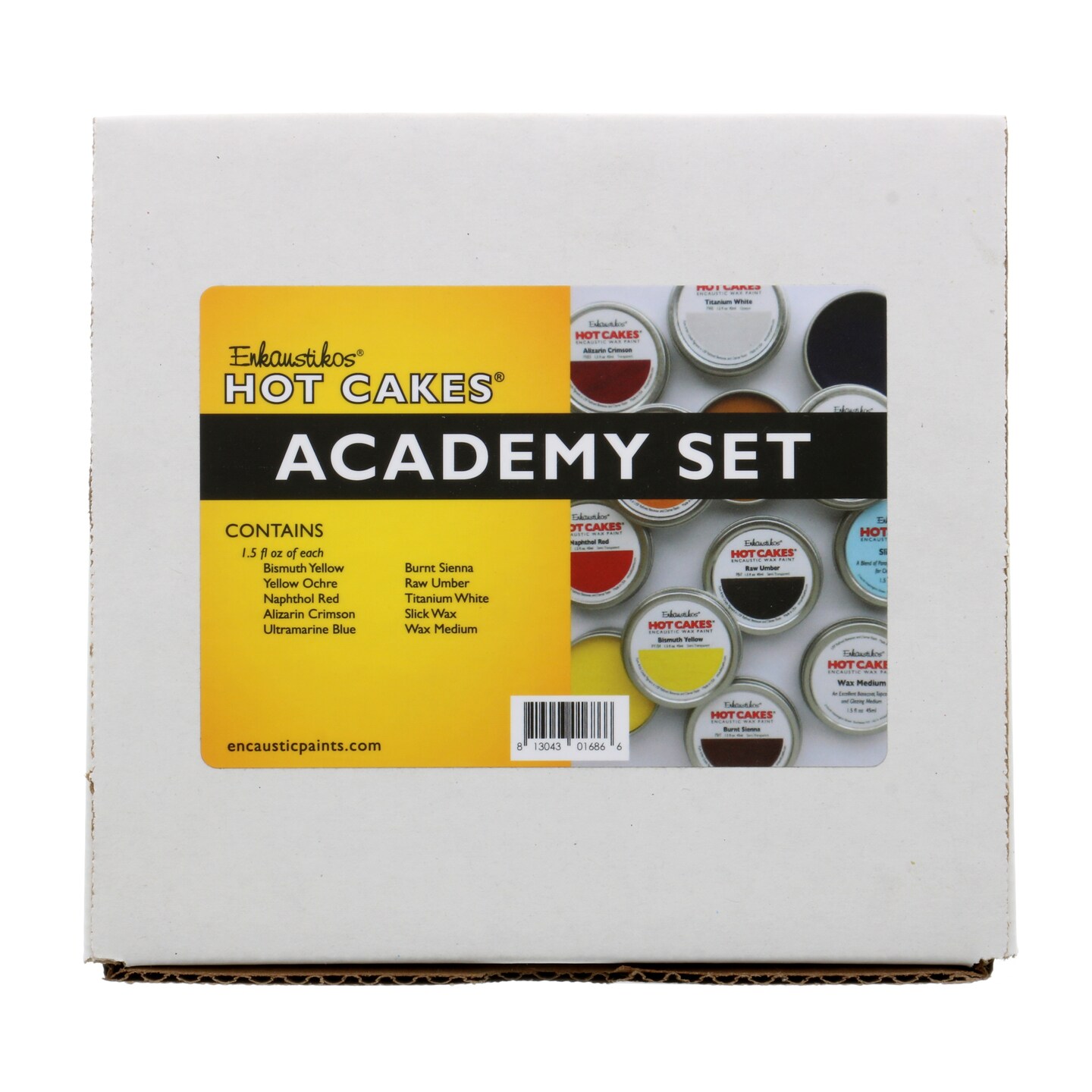 Enkaustikos Encaustic Wax Hot Cakes Set, Academy