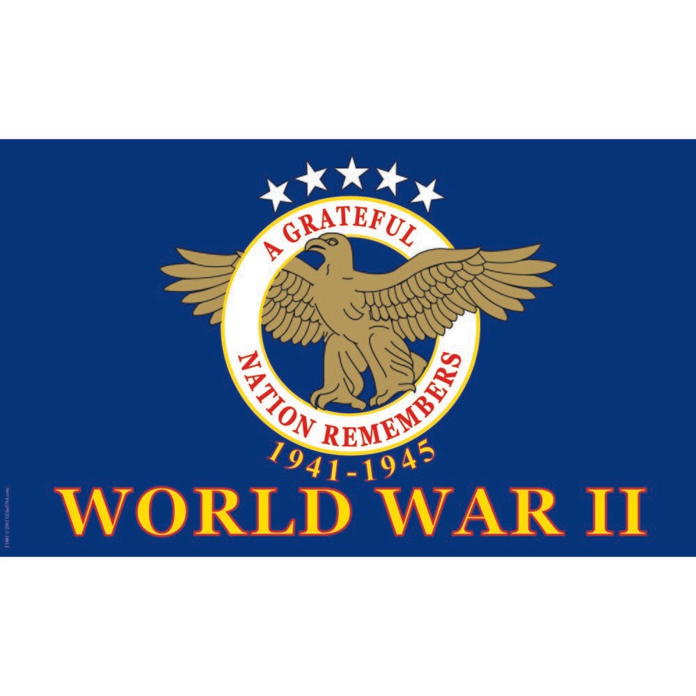 U.S Patriotic WWII Ruptured Duck Flag (3ft x 5ft)