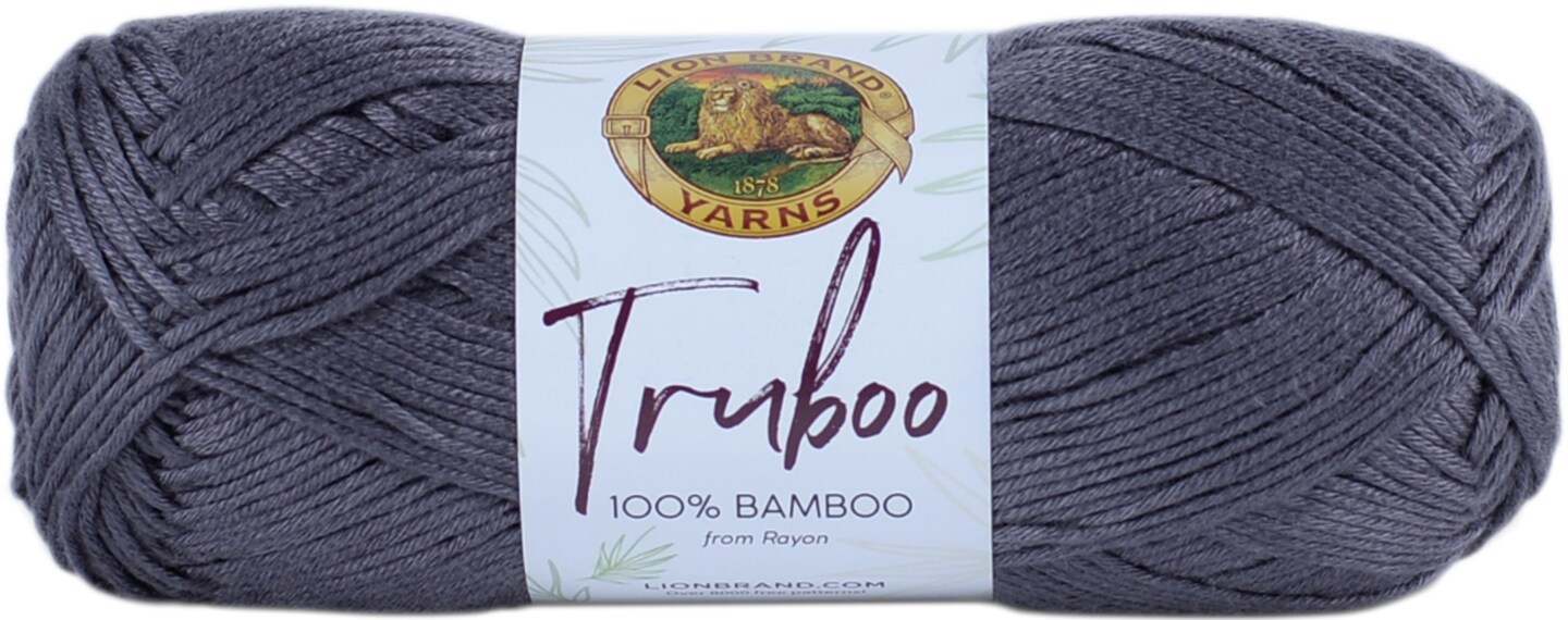 Lion Brand Truboo Yarn-Slate