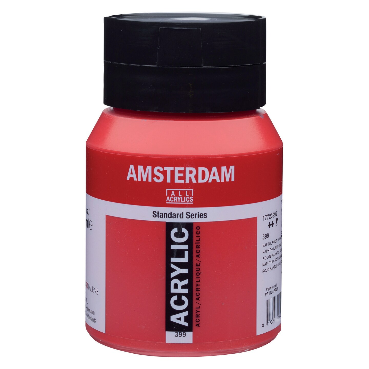 Amsterdam Standard Series Acrylic Paint, 500ml, Naphthol Red Deep