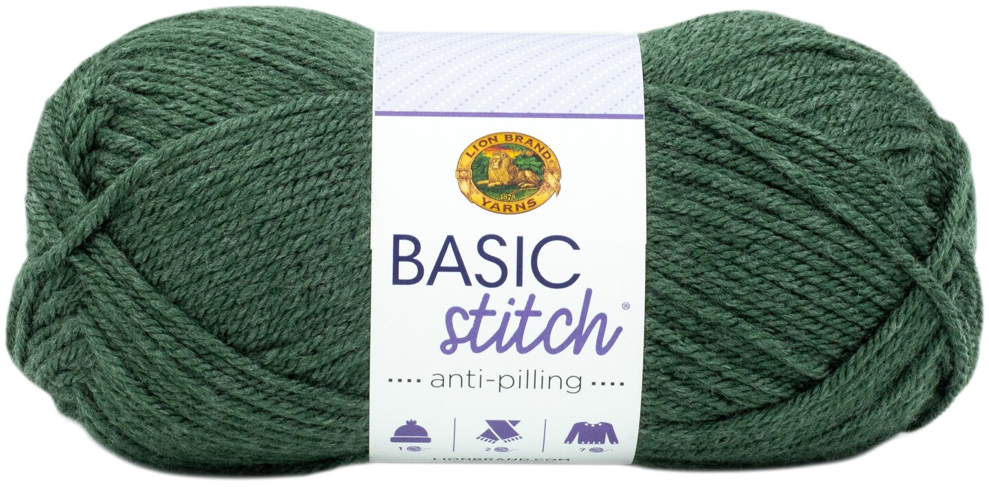 Lion Brand Basic Stitch Anti-Pilling Yarn Review