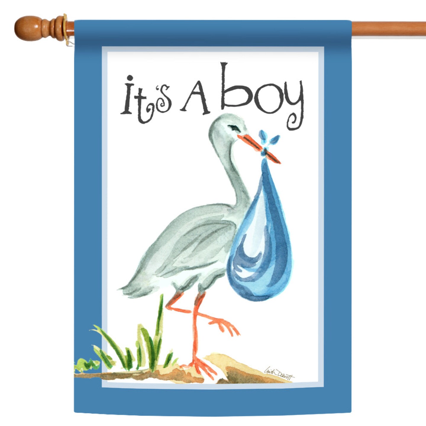 Toland Home Garden Stork 