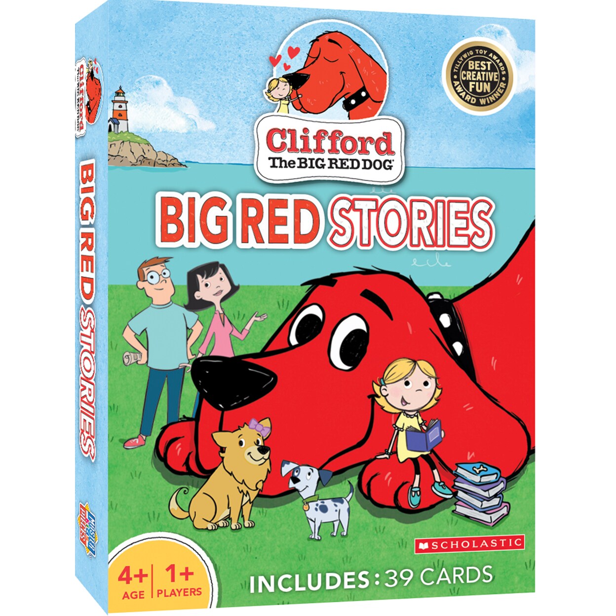 Masterpieces   Kids Games - Clifford - Big Red Stories Kids Card Game