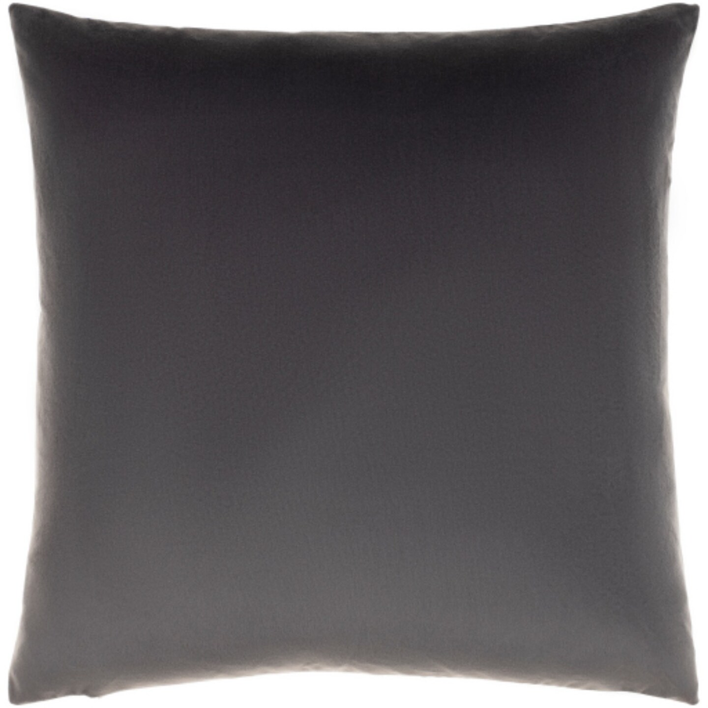 Tiwari Home 20 Blue Crushed Velvet Square Throw Pillow