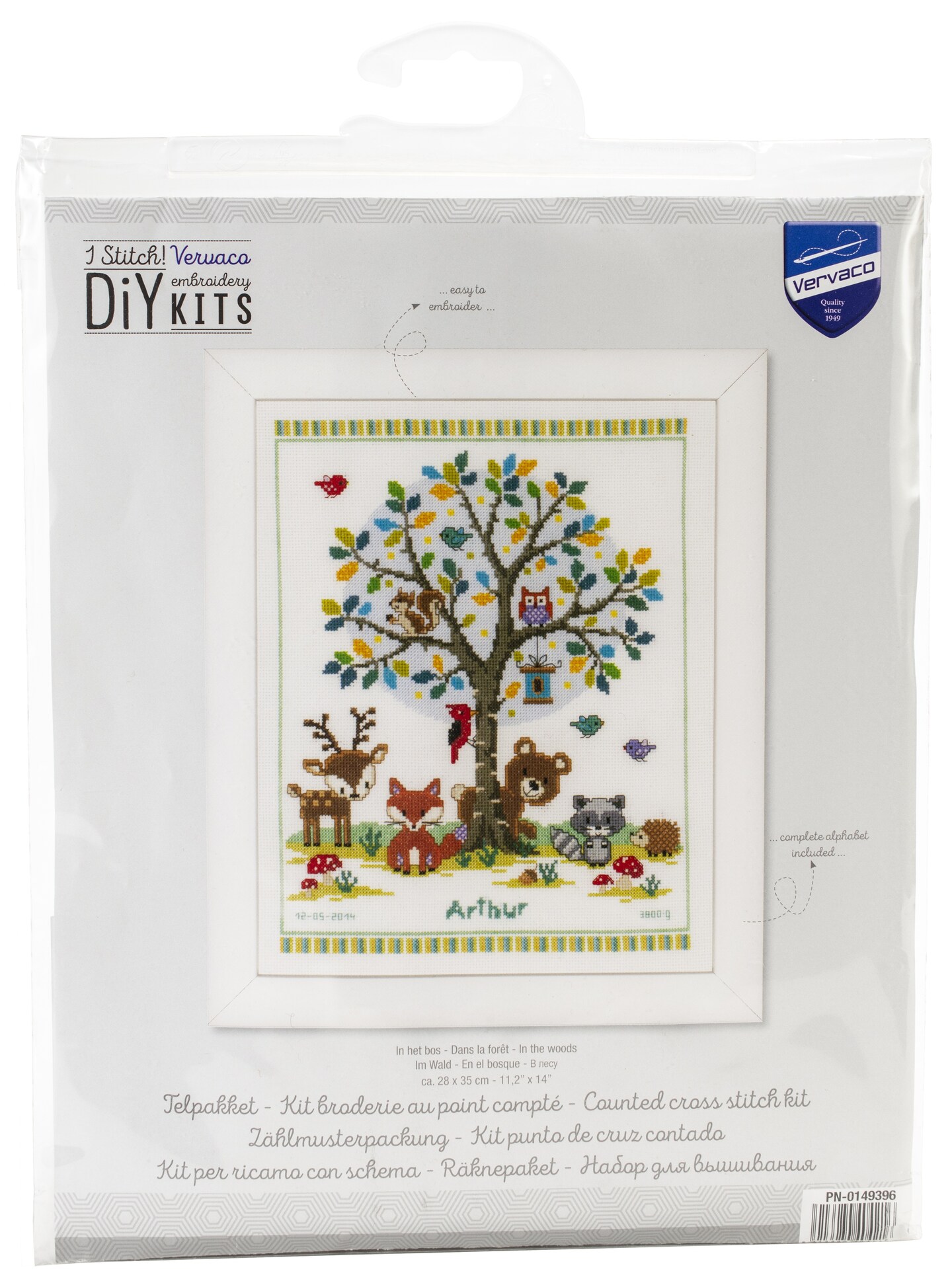 Vervaco Counted Cross Stitch Kit 11.25