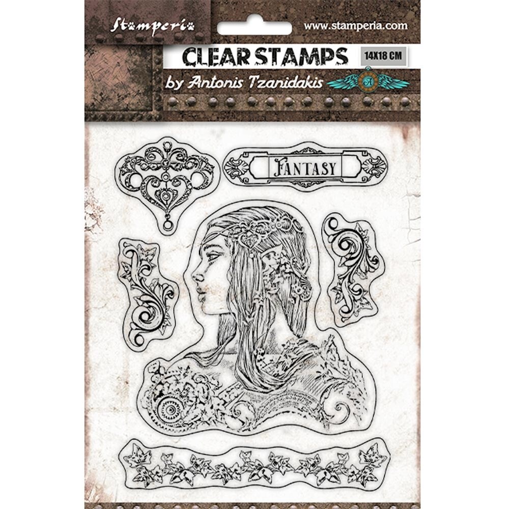 Stamperia Clear Stamps-Magic Forest Amazon