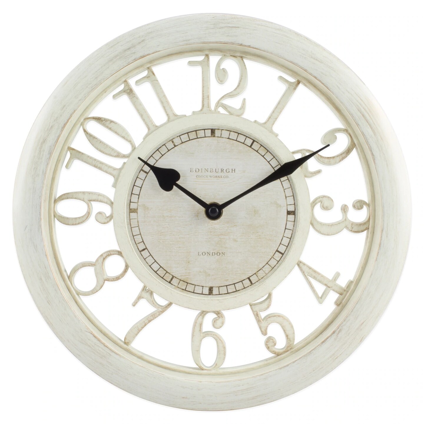La Crosse Technology 11.5&#x201D; Beige Delaney Wall Clock